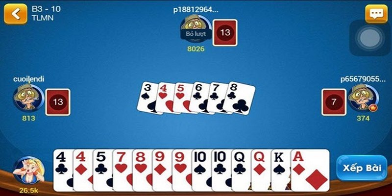 Nhược điểm khi chơi game đánh bài tiến lên Offline